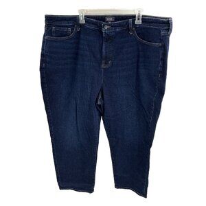 NYDJ Womens Jeans 22W Boyfriend Stretch Denim Plus Size Lift Tuck